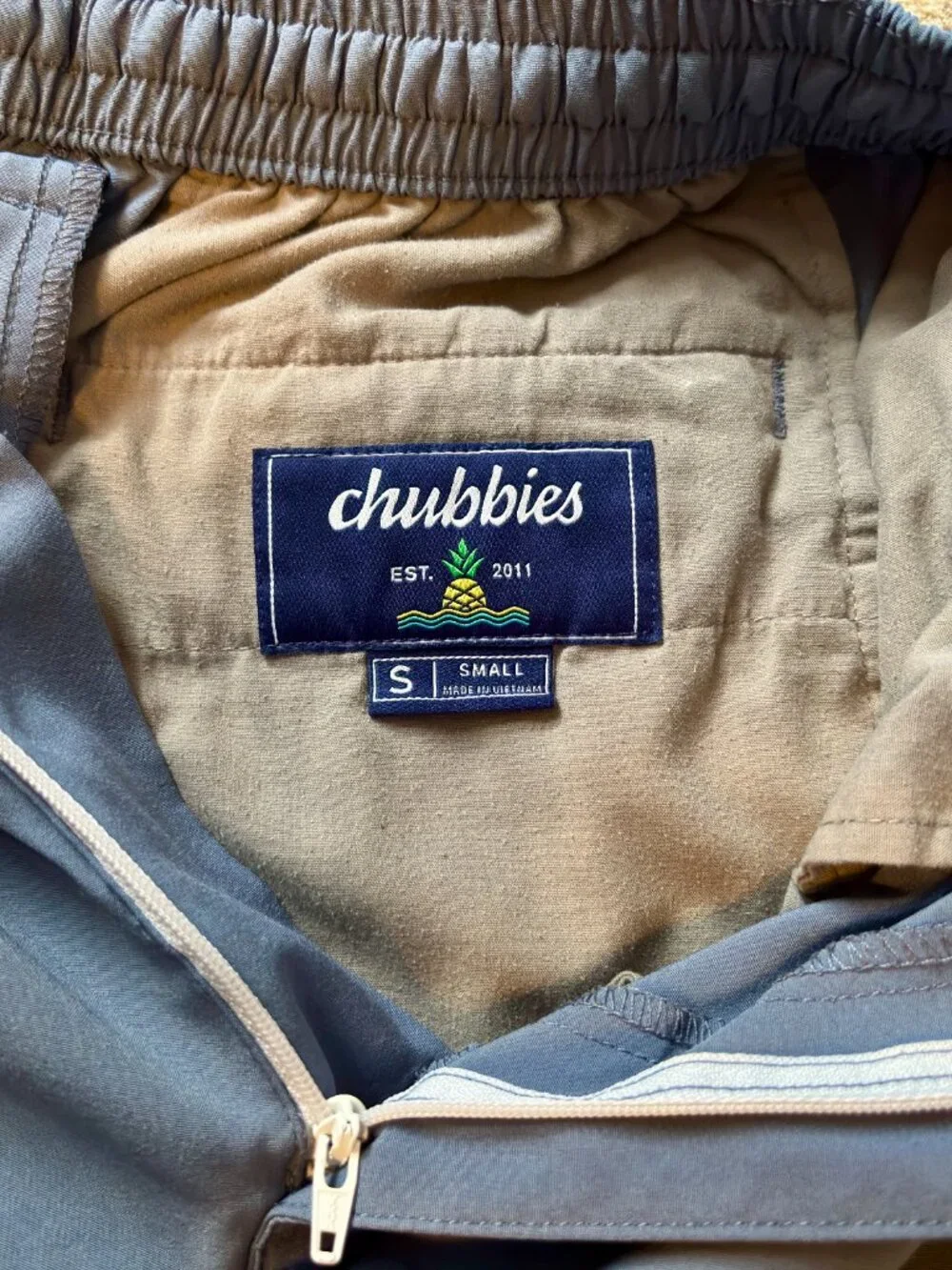 Men's Blue Chubbies Athletic Shorts Sized Small 6