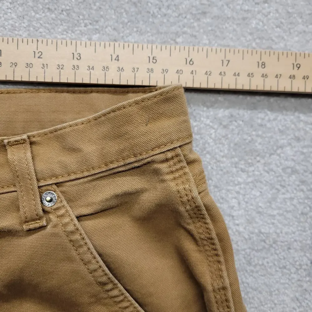 Dickies Mens 32 Brown Carpenter Work Shorts Stretch Utility Regular Fit