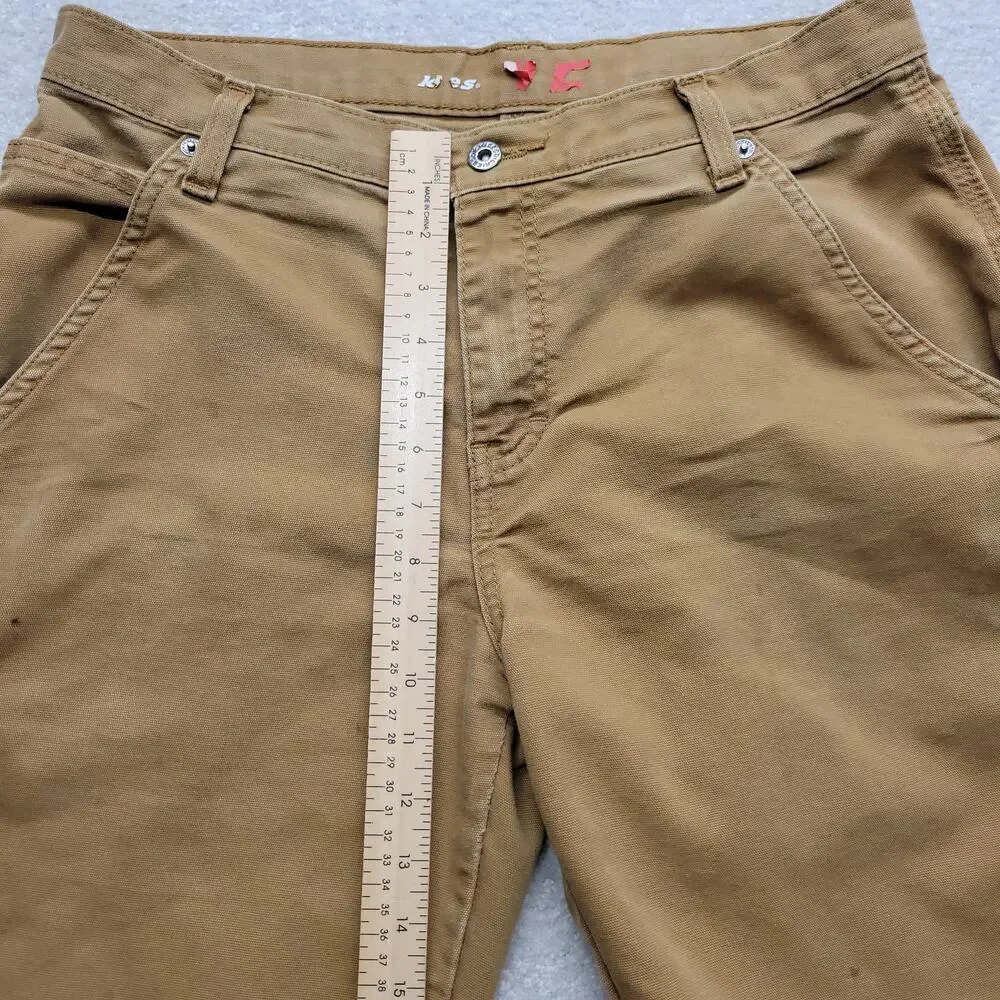 Dickies Mens 32 Brown Carpenter Work Shorts Stretch Utility Regular Fit