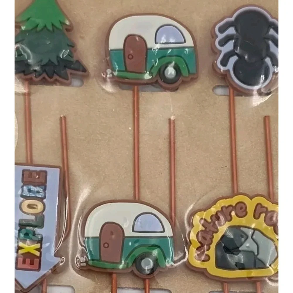 Paperclips U STYLE DECORATIVE Camping Fancy CLIPS U-Style SEE‎ BB16.1WA944
