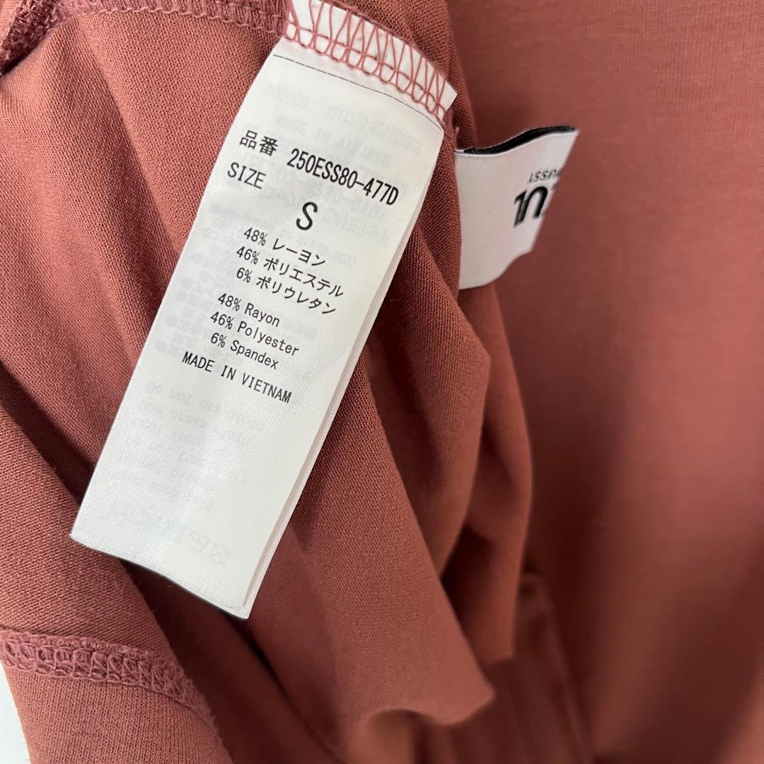 AZUL BY MOUSSY Dolman Cut and Sew Tunic Terracotta S Spring Summer