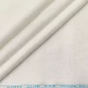 Mens Unstitched Linen Club Shirt Fabrics (White) - Image 2