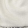 Linen Club Men's Linen Unstitched Shirt Fabric (White) - Image 3