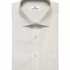 Mens Unstitched Linen Club Shirt Fabrics (White) - Image 3