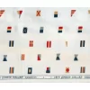 Combo of Shirt & Trouser Fabric Set (White/Blue) - Image 2