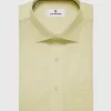 Linen Club Mens Beige Linen Unstitched Shirt Fabric - Image 5