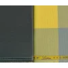 Luthai Mens Combo of Shirt & Trouser Fabric Set (Yellow/Gray)