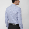Luthai Mens Unstitched Blue Striped Shirt Fabrics - Image 10