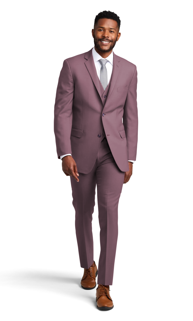 mens wedding pink suit