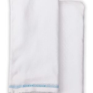 Linen Club Mens Combo of Shirt & Trouser Fabric Set (White)