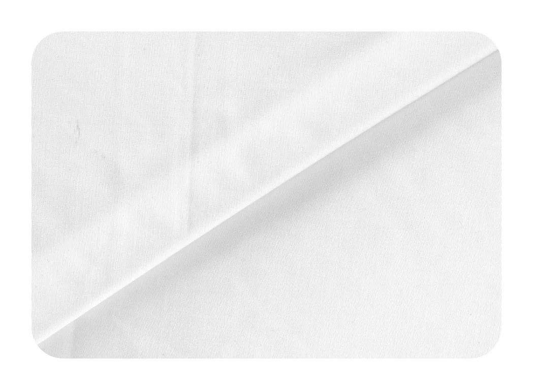 Mens Unstitched Poly Cotton Shirt Fabrics (White) - Image 2