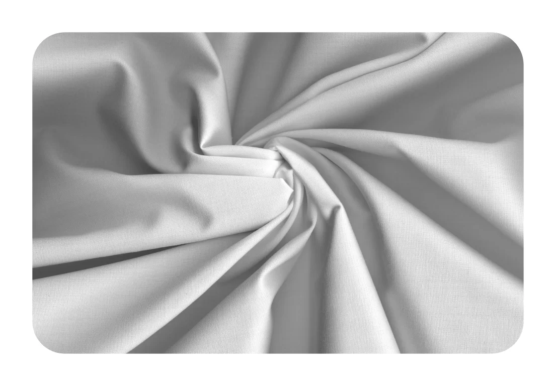 Mens Unstitched Poly Cotton Shirt Fabrics (White) - Image 3