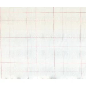 Luthai Mens Unstitched Cotton Checks Shirt Fabrics (White)