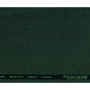 Mens Unstitched WaistCoat Fabrics (Green)